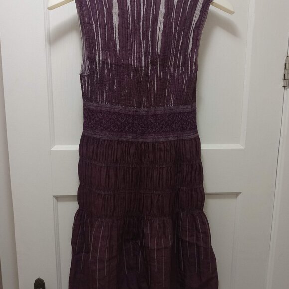 Max Studio Purple and Gray Dress - Picture 3 of 4